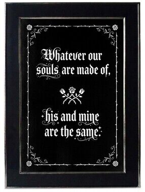 Love Soulmates Quote Framed Photo Print Art Home Decor Inteiors Accents Souls